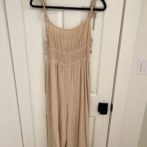 Urban Outfitters Beige Jumpsuit